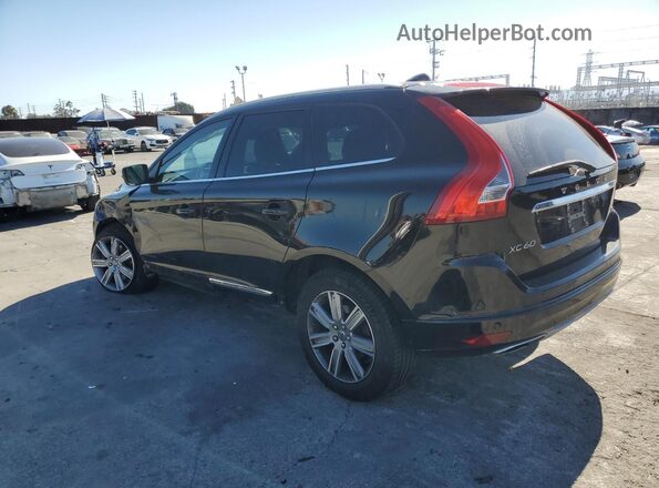 YV440MDU5H2012227 2017 VOLVO XC60 Black უკანა მარცხენა