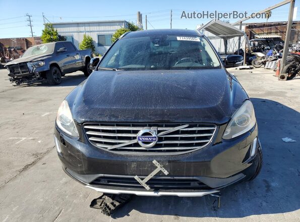 YV440MDU5H2012227 2017 VOLVO XC60 Black წინა ხედი