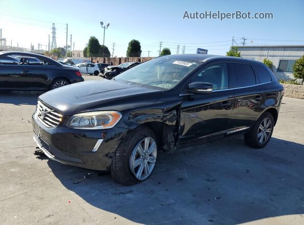 YV440MDU5H2012227 2017 VOLVO XC60 Black წინა მარცხენა ხედი სამი მეოთხედიდან