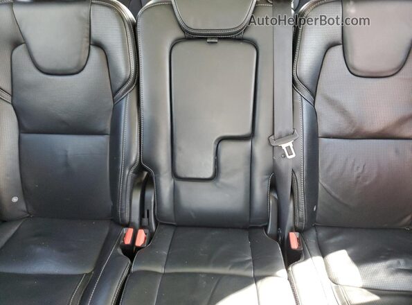 YV4A22PL6J1193631 2018 VOLVO XC90 Black Vista de los asientos traseros