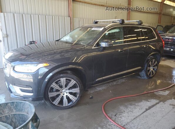 YV4A22PL7M1672547 2021 VOLVO XC90 Charcoal წინა მარცხენა ხედი სამი მეოთხედიდან
