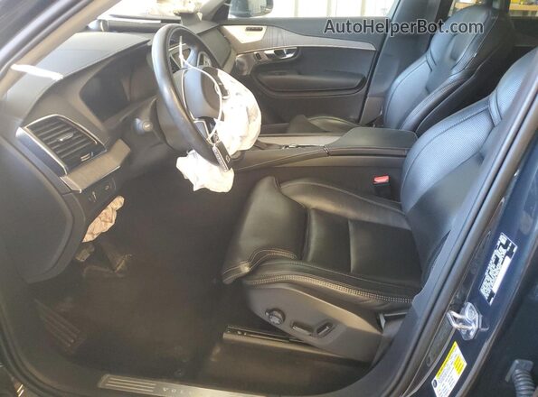 YV4A22PL7M1672547 2021 VOLVO XC90 Charcoal წინა სალონის ხედი