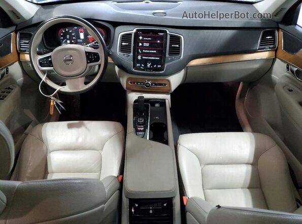 YV4BR00K8M1758598 2021 VOLVO XC90 Белый Вид панели приборов