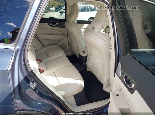 YV4BR0DL0N1964907 2022 VOLVO XC60 RECHARGE PLUG-IN HYBRID Dark Blue Вид наклейки с VIN-кодом