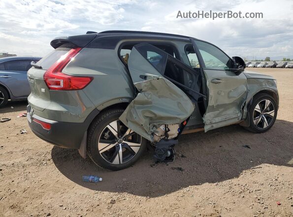 YV4ED3UR6M2524166 2021 VOLVO XC40 Green Tył prawy
