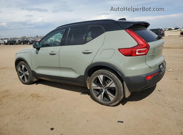 YV4ED3UR6M2524166 2021 VOLVO XC40 Green Tył lewy