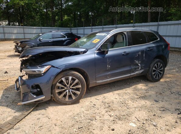 YV4L12DE6P1245611 2023 VOLVO XC60 Синий Передняя левая четверть