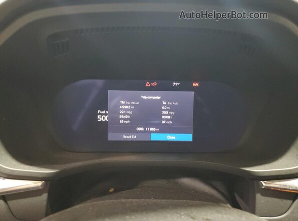 YV4M12RC3S1148094 2025 VOLVO XC60 Серебряный Вид щитка приборов