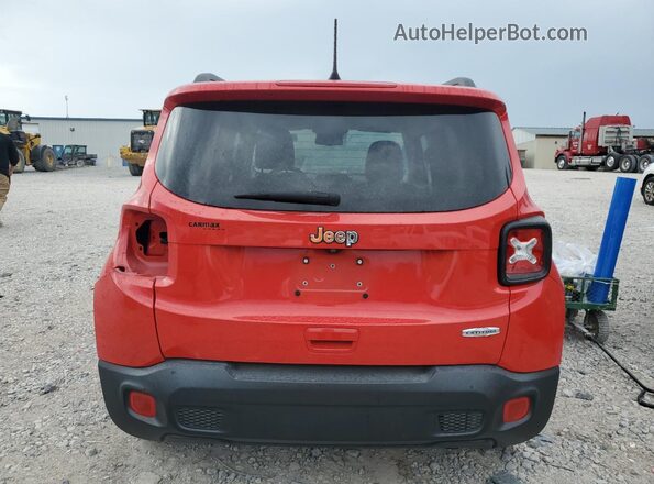 ZACCJABB0JPH63050 2018 JEEP RENEGADE Красный Вид сзади
