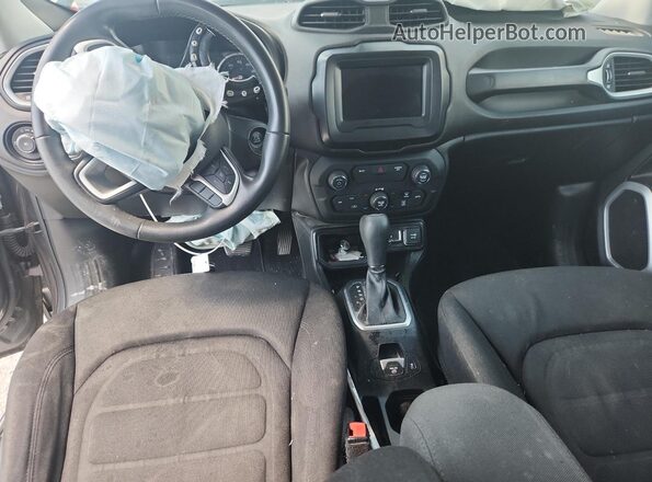 ZACCJABB3JPJ40602 2018 JEEP RENEGADE Серый Вид панели приборов