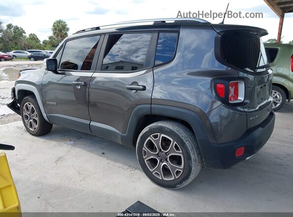 ZACCJBDB1JPG85543 2018 JEEP RENEGADE Gray Trasero izquierdo