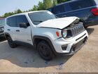 2020 Jeep Renegade Sport 4x4 White vin: ZACNJBAB1LPL93131