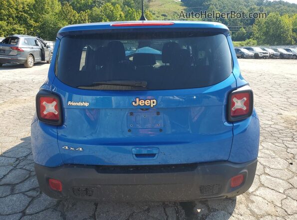 ZACNJBAB5LPL73402 2020 JEEP RENEGADE Blue Հետևի տեսք