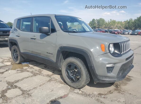ZACNJDA12NPN68573 2022 JEEP RENEGADE Gray Delantero derecho