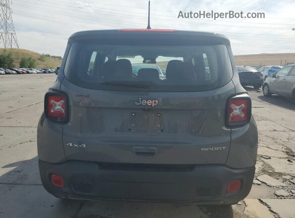 ZACNJDA12NPN68573 2022 JEEP RENEGADE Gray Vista trasera