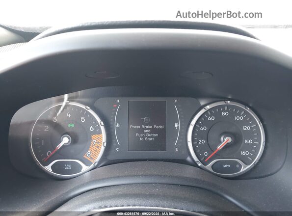 ZACNJDAB1MPN21297 2021 JEEP RENEGADE Silver უკანა სავარძლების ხედი