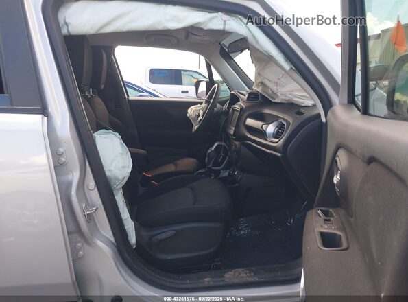 ZACNJDAB1MPN21297 2021 JEEP RENEGADE Silver წინა სალონის ხედი