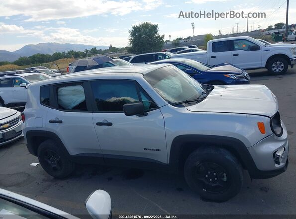 ZACNJDAB1MPN21297 2021 JEEP RENEGADE Silver უკანა სალონის ხედი
