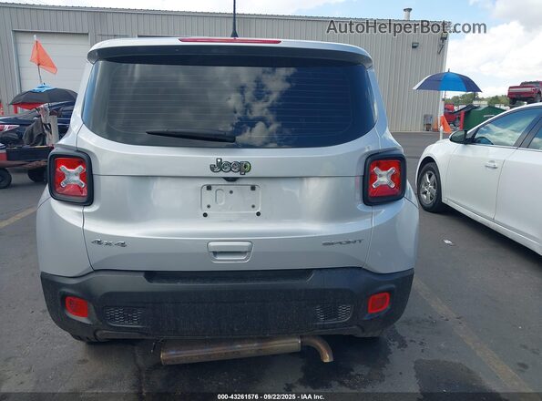 ZACNJDAB1MPN21297 2021 JEEP RENEGADE Silver 