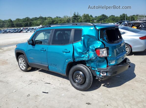 ZACNJDB16NPN47420 2022 JEEP RENEGADE Green Rear left