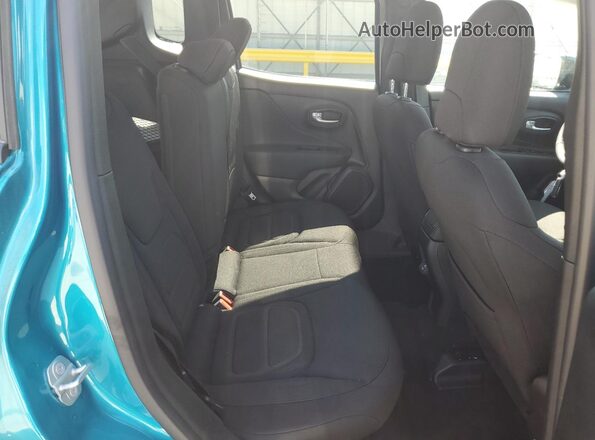 ZACNJDB16NPN47420 2022 JEEP RENEGADE Green Rear interior view