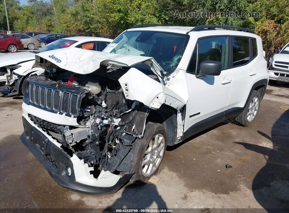 ZACNJDB19NPN50991 2022 JEEP RENEGADE Белый Передняя левая четверть