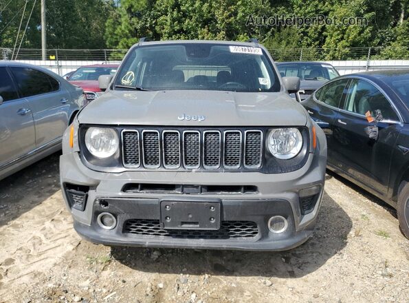 ZACNJDBB7MPM37144 2021 JEEP RENEGADE Gray Դիմացի տեսք