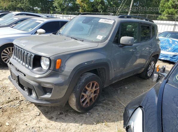 ZACNJDBB7MPM37144 2021 JEEP RENEGADE Gray Առջևի ձախ երեք քառորդ տեսարան