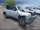 2021 Jeep Renegade Trailhawk 4x4 Silver vin: ZACNJDC17MPM95762