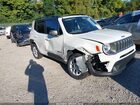 2021 Jeep Renegade Limited 4x4 White vin: ZACNJDD17MPM71721