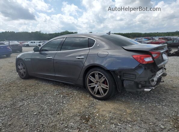 ZAM56RPA1G1187630 2016 MASERATI QUATTROPOR Gray Trasero izquierdo