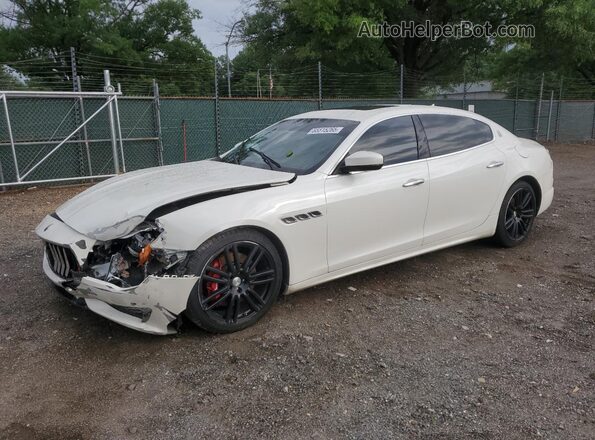 ZAM56RRS9H1223622 2017 MASERATI QUATTROPOR White Przód lewy