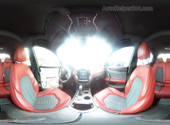 ZAM57XSLXL1356614 2020 MASERATI GHIBLI White Սալոնի 360 աստիճան տեսք