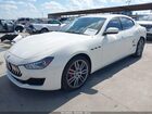 2018 Maserati Ghibli S Белый vin: ZAM57YSA3J1296211