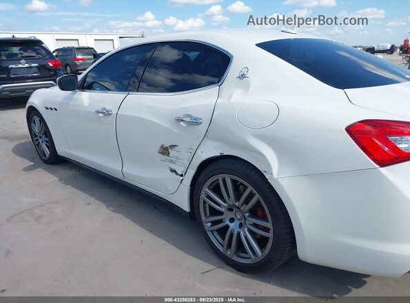 ZAM57YSA3J1296211 2018 MASERATI GHIBLI Белый Вид спереди