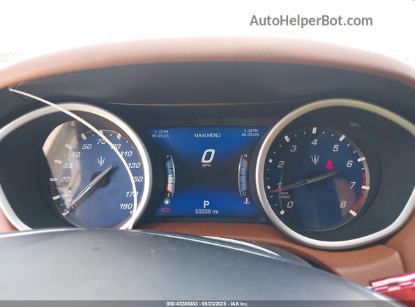 ZAM57YSA3J1296211 2018 MASERATI GHIBLI Белый Вид задних сидений