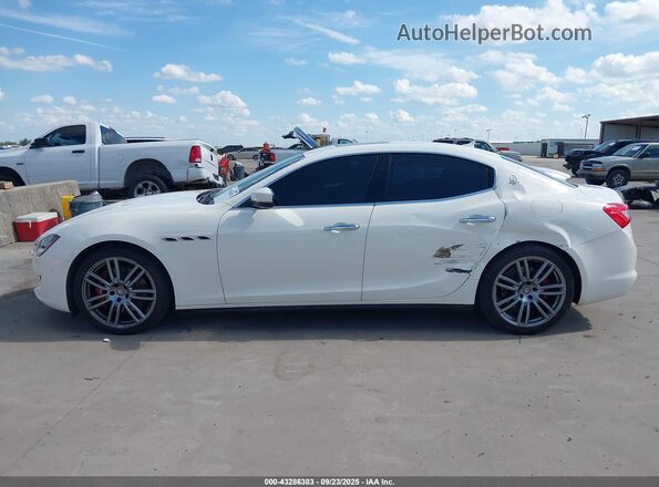 ZAM57YSA3J1296211 2018 MASERATI GHIBLI Белый Панорамный вид салона 360°