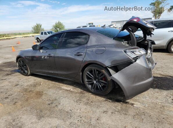 ZAM57YSAXK1334096 2019 MASERATI GHIBLI Gray Tył lewy
