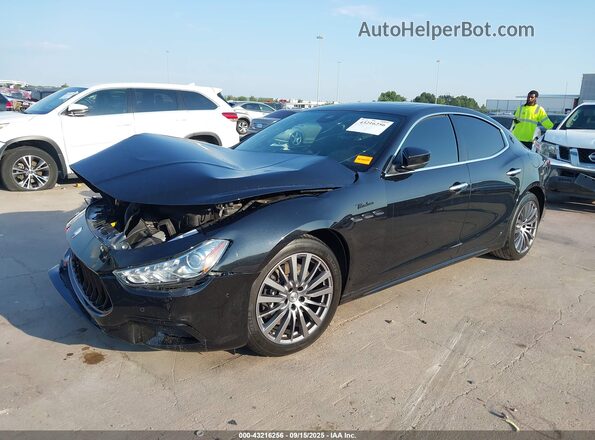 ZAM57YSM8N1385630 2022 MASERATI GHIBLI Черный Передняя левая четверть