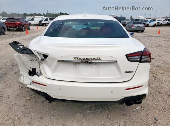 ZAM57YSM9NX401282 2022 MASERATI GHIBLI White უკანა ხედი