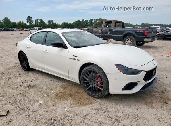 ZAM57YSM9NX401282 2022 MASERATI GHIBLI White წინა მარჯვენა