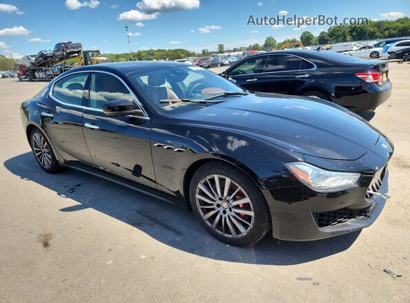 ZAM57YTA1K1337533 2019 MASERATI GHIBLI Black Front right