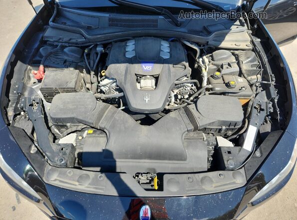 ZAM57YTA1K1337533 2019 MASERATI GHIBLI Black Rear interior view