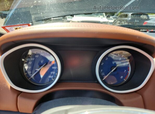 ZAM57YTA1K1337533 2019 MASERATI GHIBLI Black Instrument cluster view