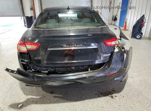ZAM57YTA4K1336490 2019 MASERATI GHIBLI Black Widok z tyłu
