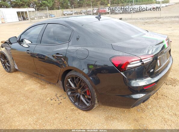 ZAM57YTM3N1383976 2022 MASERATI GHIBLI Black უკანა მარცხენა