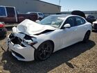 2018 Alfa Romeo Giulia Ti Q4 White vin: ZARFAEEN8J7592030