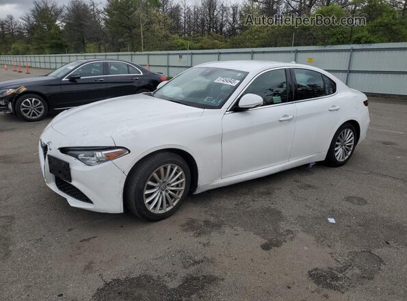 ZARFAMAN7M7645983 2021 ALFA ROMEO GIULIA Белый Передняя левая четверть