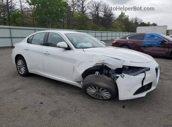 ZARFAMAN7M7645983 2021 ALFA ROMEO GIULIA Белый Передняя правая четверть