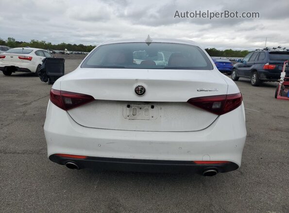 ZARFAMAN7M7645983 2021 ALFA ROMEO GIULIA Белый Вид сзади